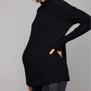 NWT! A pea in a pod rib knit sleeve tunic sweater